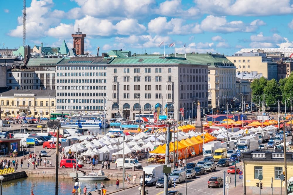 Le marché de Kauppatori
